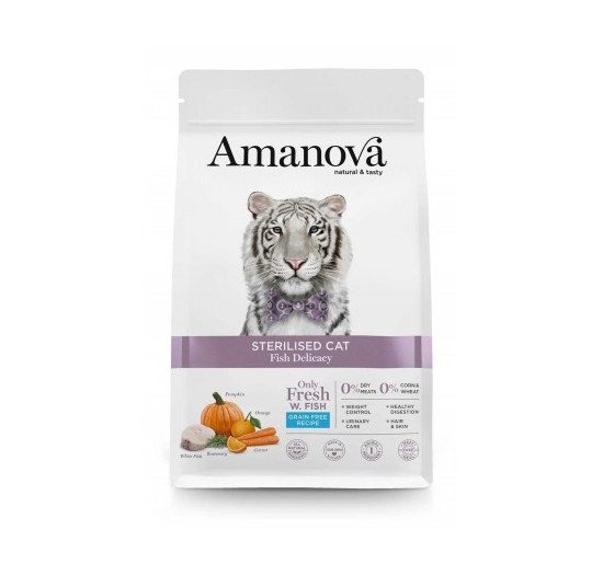 Amanova sterilizzato pesce delicacy gr 300