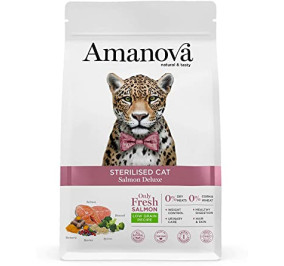 Amanova sterilizzato salmone deluxe gr 300