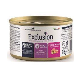 Exclusion hypoallergenic maiale e patate gr 85