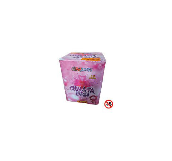 Red star fumata rosa 25 colpi